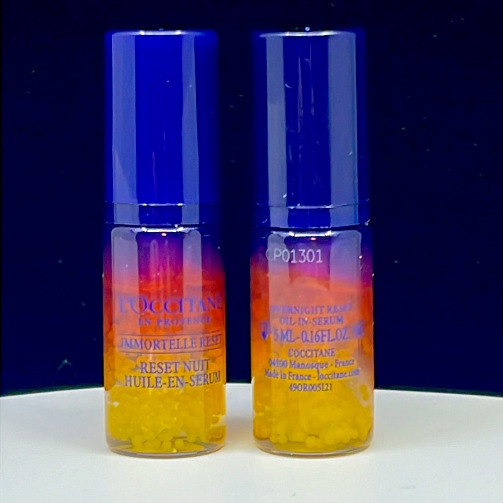 L'Occitane Immortelle Overnight Reset Oil in Serum Travel Size